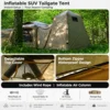Tower Inflatable Changing Tent One-Piece, Usable
