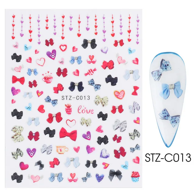 Buy JoyKott 3D Premium Luxury Brand Large Sheet LV Nail Art Stickers Online  at desertcartINDIA