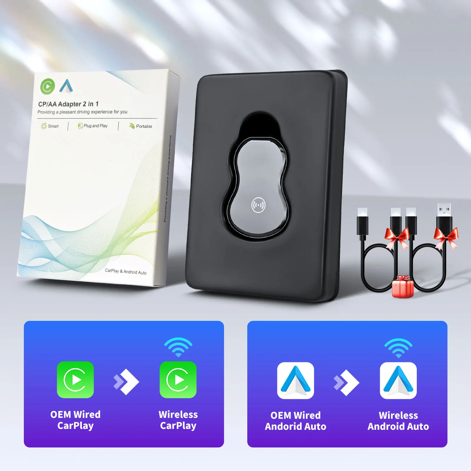Iheylinkit Android 13 Carplay Streaming Box BW550M for BMW