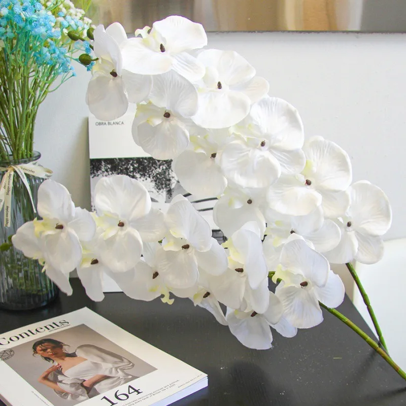 Natural Artificial Flowers Orchid Artificial Flower Butterfly Orchid ...