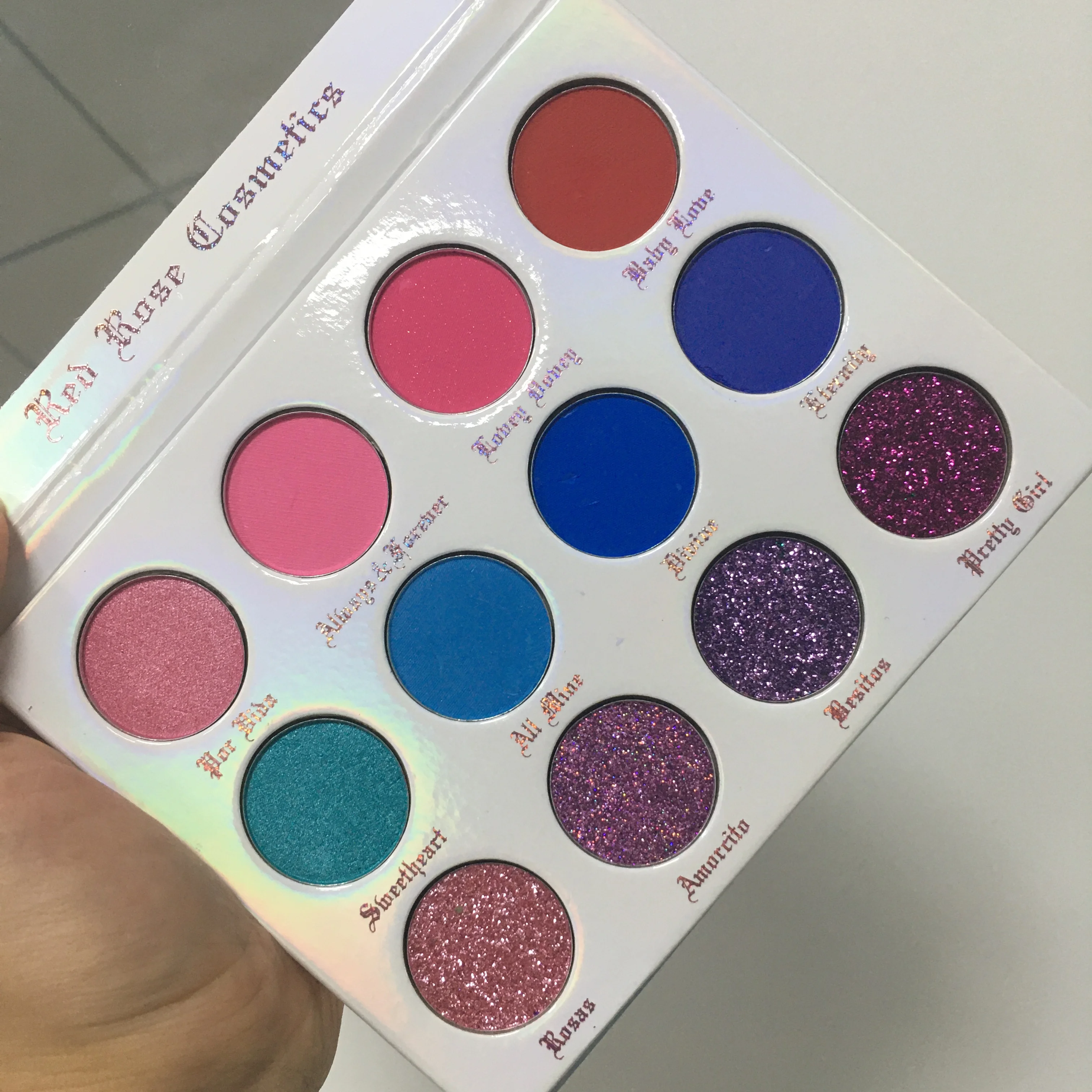 Diy роскошные высокие пигментные палитры для макияжа Палитра теней для век с индивидуальным логотипом палитра теней для век без жестокости