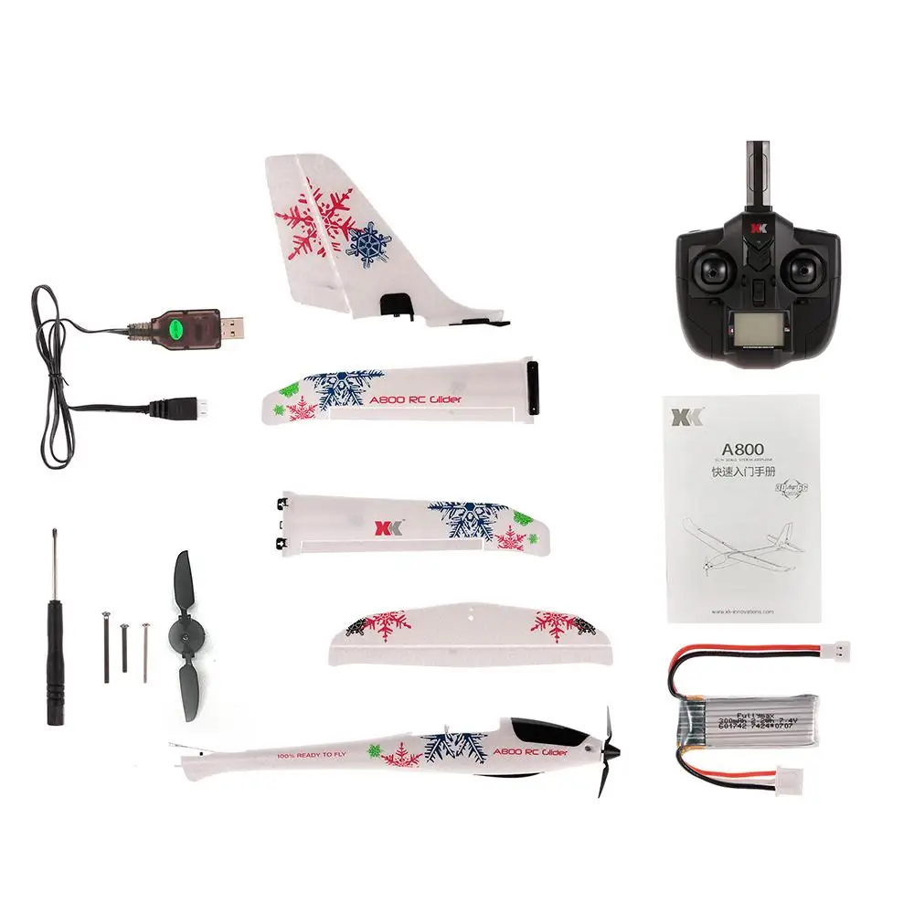 WLTOYS XKA800飛行機ラジコントイ2.4G5CH固定翼航空機6軸