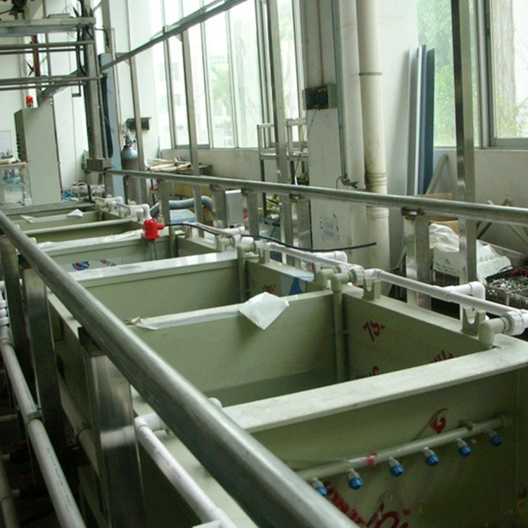 Electroplating Equipment Production Line Chrome Zinc Plating Machine Barrel Plating Equipment