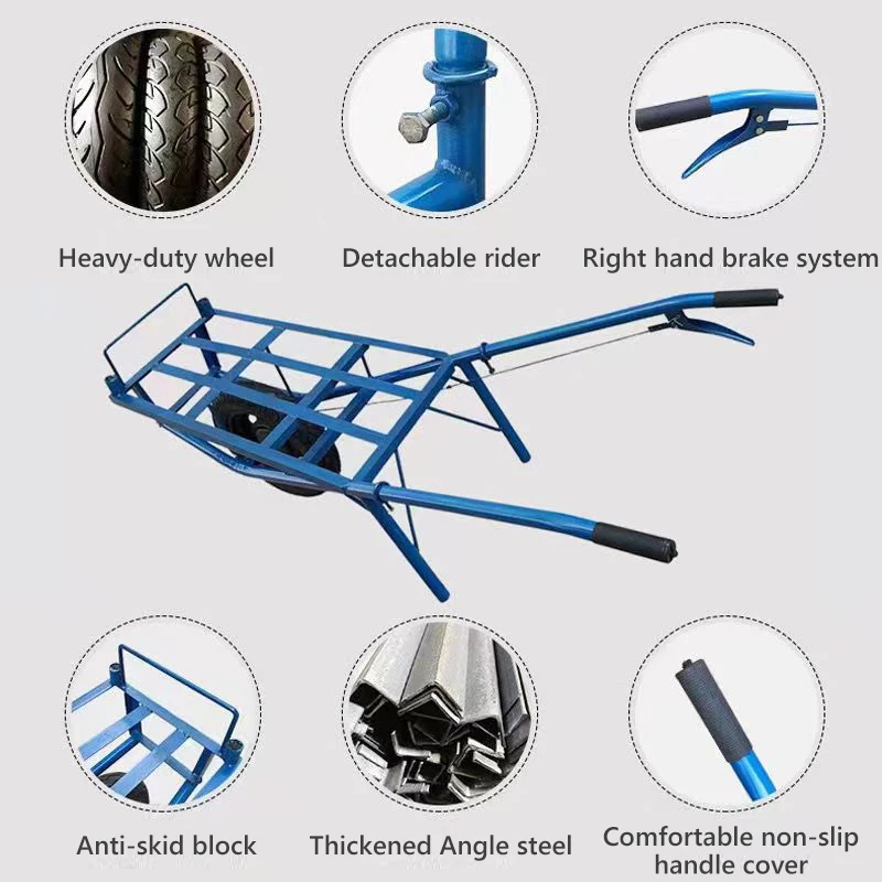 Platform trolley Manual transport Cart Folding Platform Cart Handling Trolley Baot Heavy Duty Appliance Hand Trolley Sack Truck