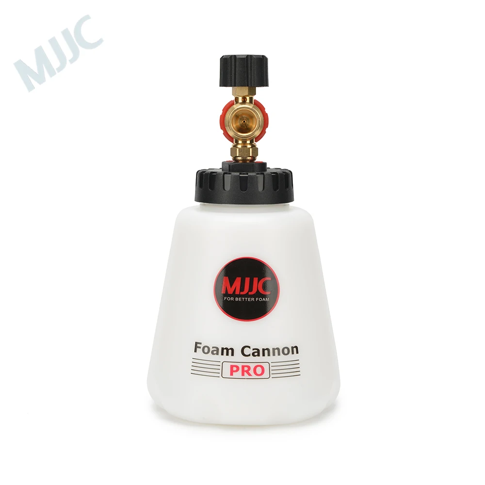MJJC OEM ODM Foam Cannon for High-Pressure Car Washers - 1.2L Snow