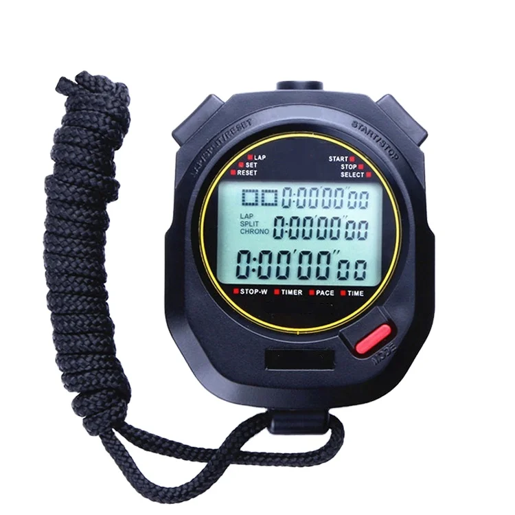 Cronómetro deportivo Digital profesional, cronógrafo de muñeca