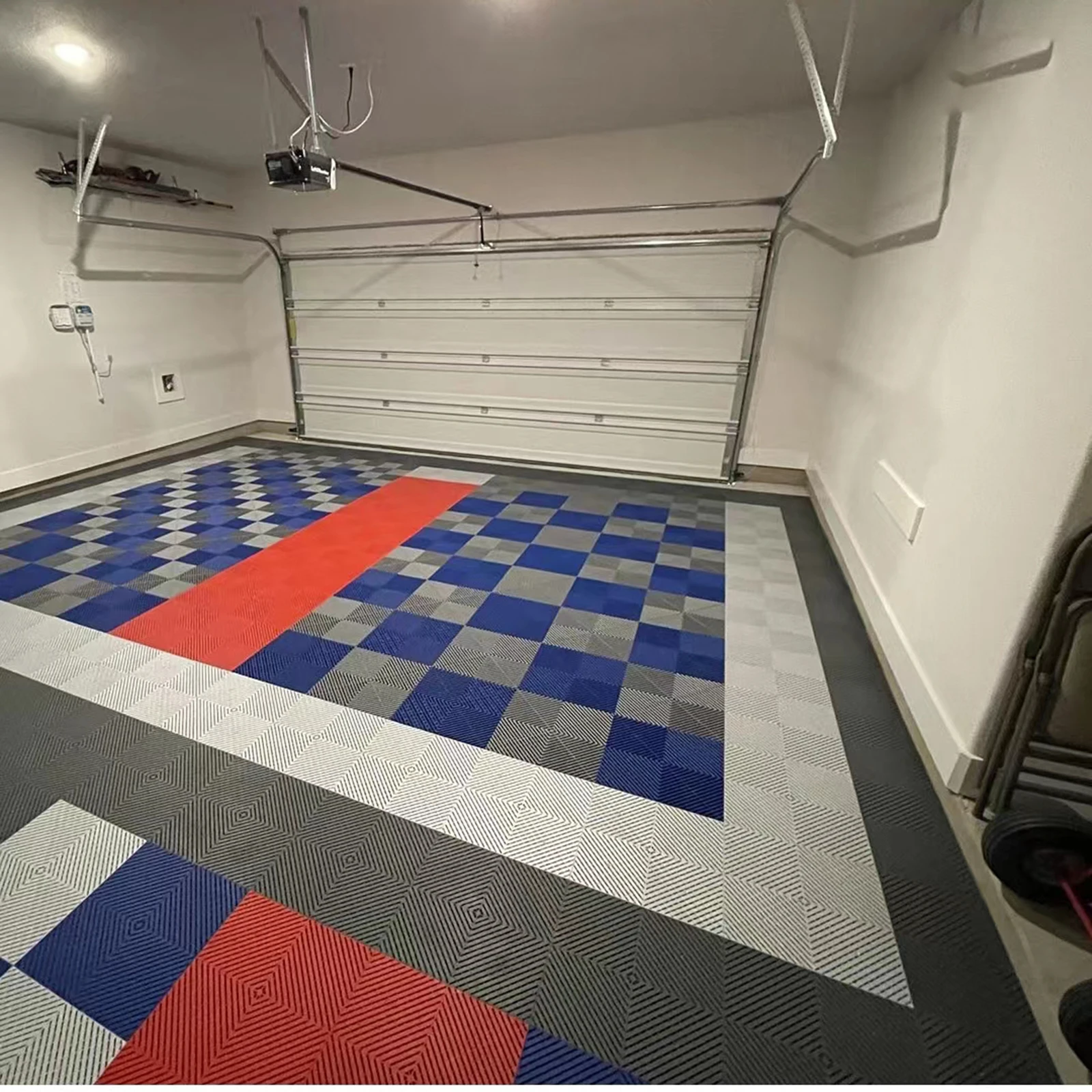 Customized Interlocking Garage Floor Tile for Car Parking Car Wash Garage Flooring Tile