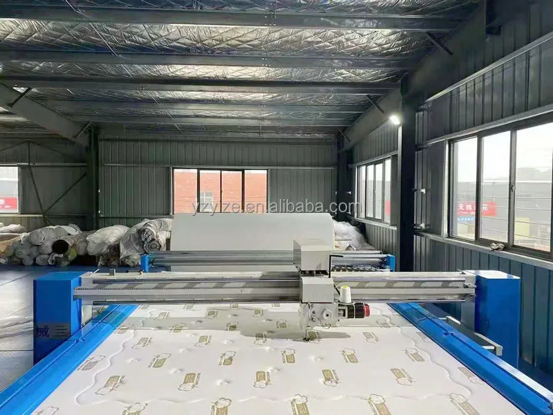 Industrial High Speed Automatic Computerized Long Arm Mattress Duvet