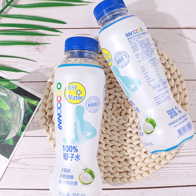 100% кокосовая вода свежий и чистый кокосовый напиток 350 мл диетический безалкогольный