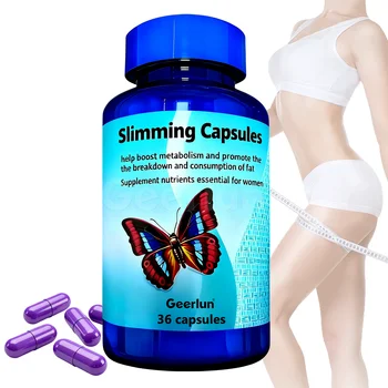 Private Label Women Plant Extract Fat Burner Capsules Boost Metabolism Weight Loss Appetite Suppressant Slimming Pills