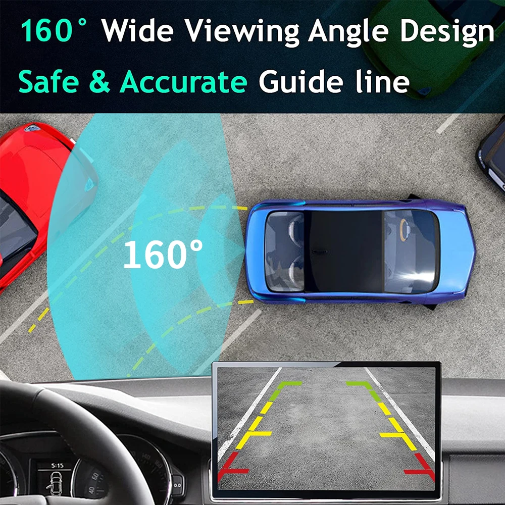 Universal Night Vision Car Reverse Camera - 160 Degrees AHD