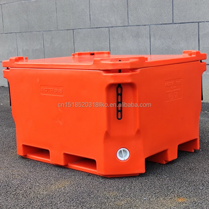 Cold Ice Chest 300l Insulated Fish Storage Ice Box For Seafood