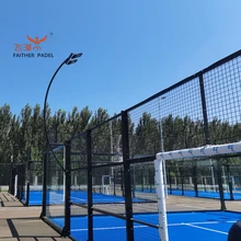 Detail Oriented Fancy Long-lasting  Panoramic Padel Courts Paddle Tennis to Tennis Clubs and Sports Clubs