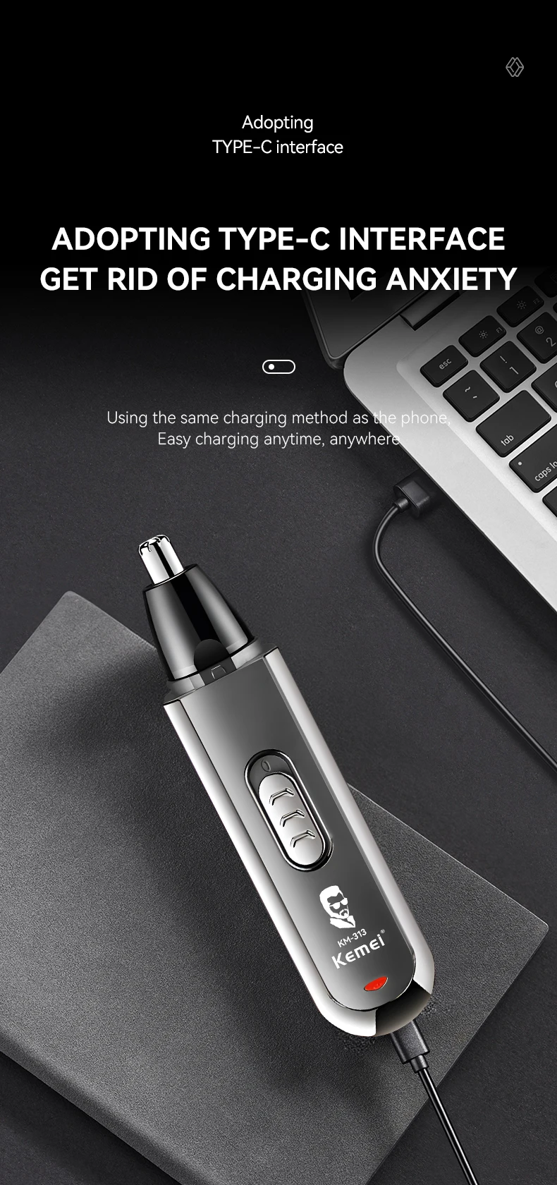 Wholesale Professional Nose Hair Removal Device Rechargeable Nose Hair Remover Trimmer Buy