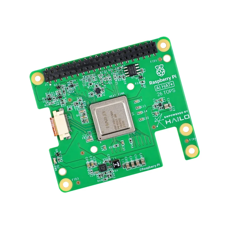 Hailo 8/8L AI Acceleration Module for Raspberry Pi 5 - Compact