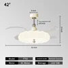 42IN-White-Round-Pendant