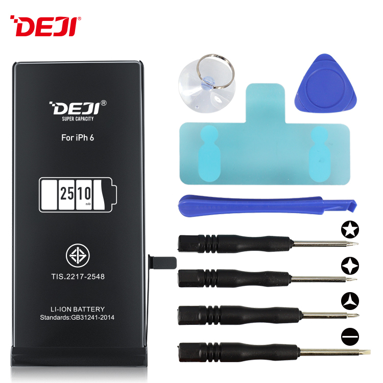 DEJI 0 цикл 3,82 V 2510mah литий-ионный аккумулятор для iPhone 6