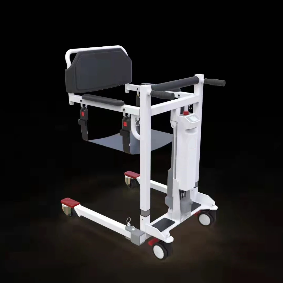 power lift up seat wheelchair rehabilitation Hydraulic Lift electric lift Patient Transfer Chair with Commode for Disab - BZ-L03