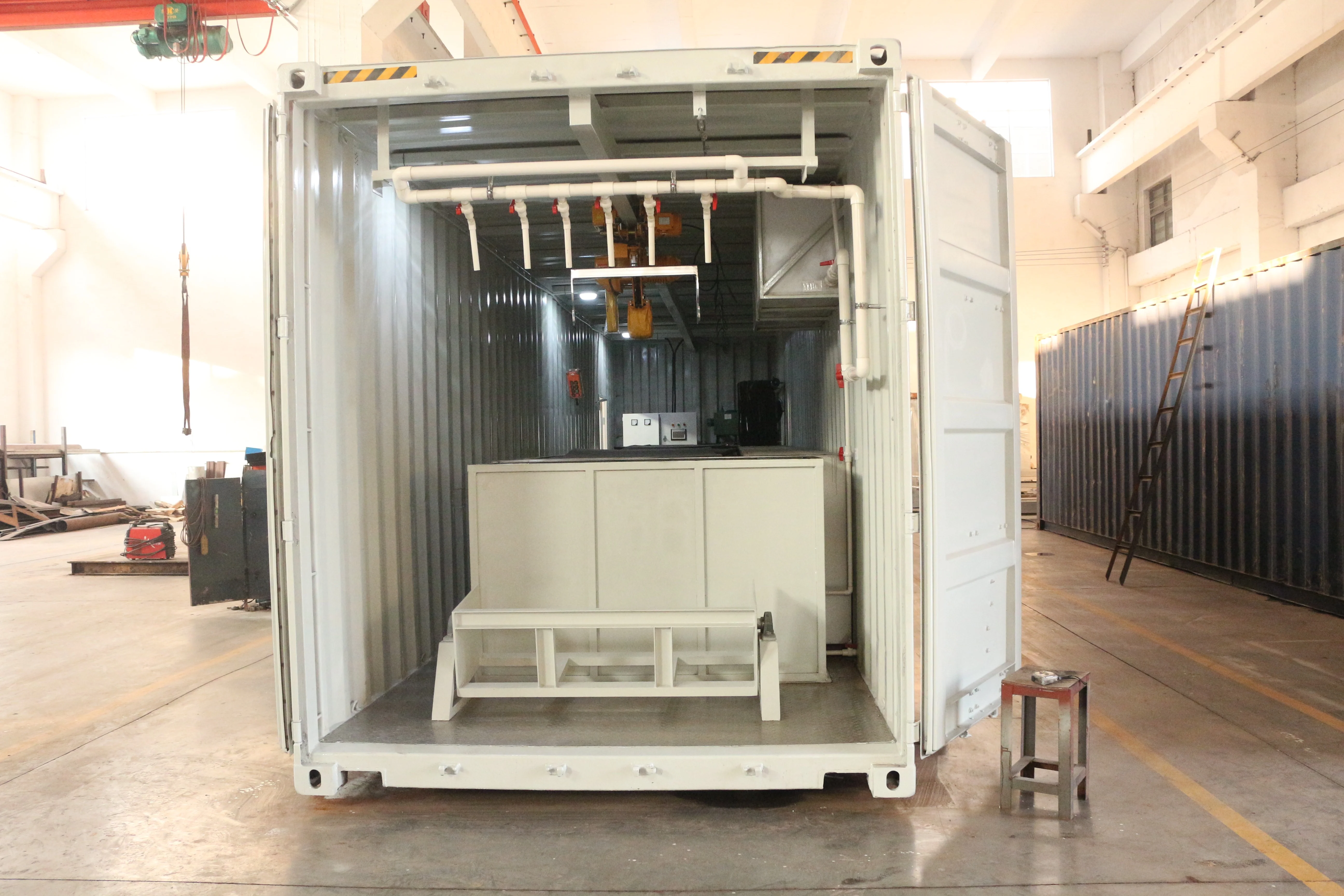 ICEMA 15 Ton Container Ice Block Making Machine with Mobile Plant