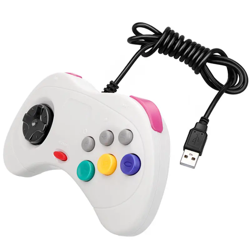 Retrolink N64 Style Classic Controller For PC & MAC USB Gray Color