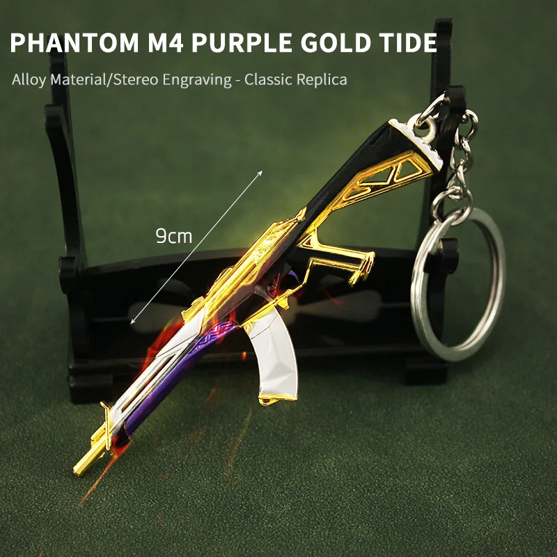 Valorant Knife Valorant Keychain Toys Valorant Gun Model Key Chains