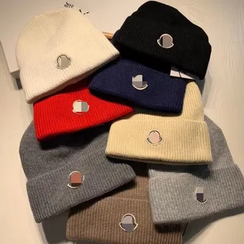 Fashion wholesale blank multi-color unisex winter hat knit cuff beanie solid single-cuff winter cap custom logo