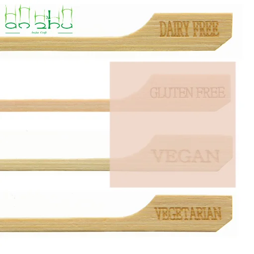 Spiedini In Bambù 100 Pezzi - Lunghi 30 Cm - Per Barbecue, Frutta E Kebab