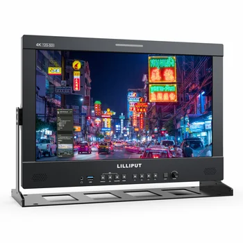 Lilliput Q18 Fiber Optic Studio Monitor 17.3 inch 4K 12G-SDI HDMI Quad View Monitor
