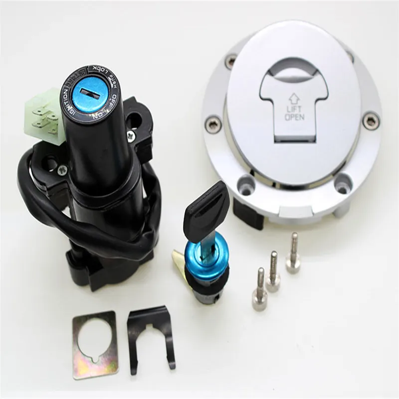 Замок переключателя зажигания мотоцикла крышка топливного бака крышка ключа набор универсальных