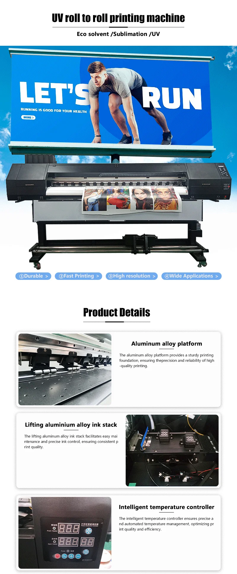 Roll To Roll Uv Printer