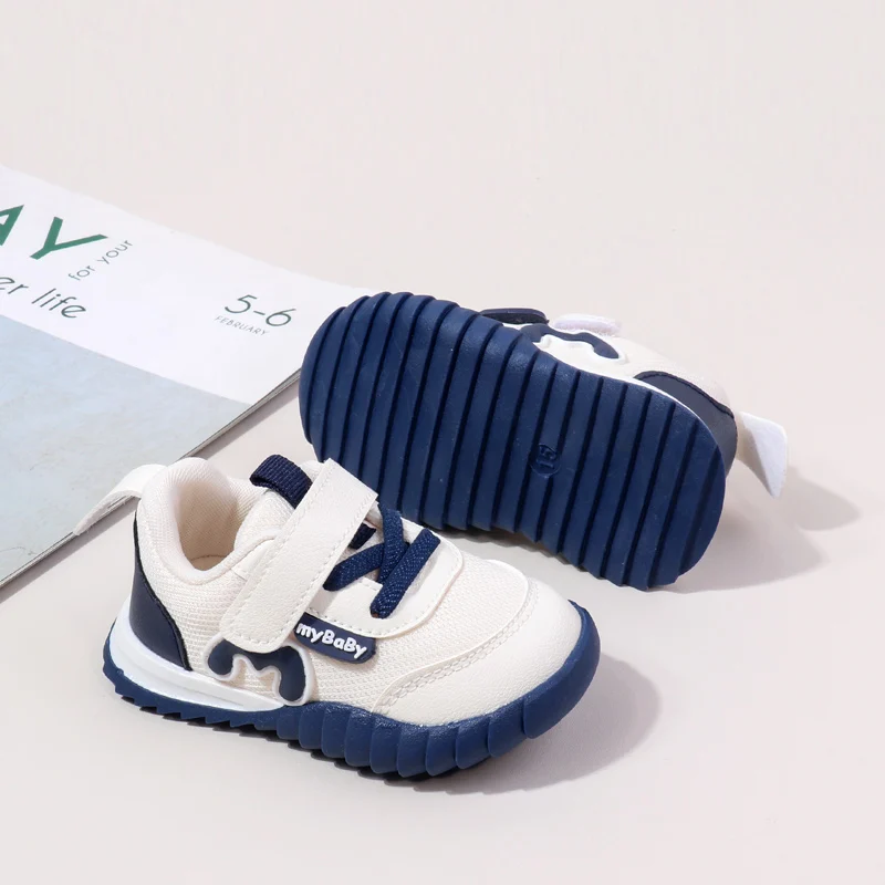 Spring and Autumn Mesh Surface Breathable Children's Shoes Casual White Sneaker factory