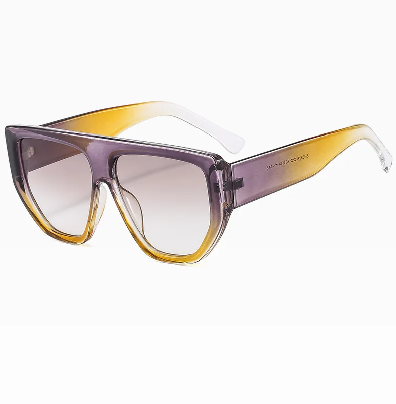 Gafas de Sol para hombre, Marco grande cuadrado, novedad de 2024, gafas de sol Retro de moda para hombres y mujeres, gafas con logotipo personalizado