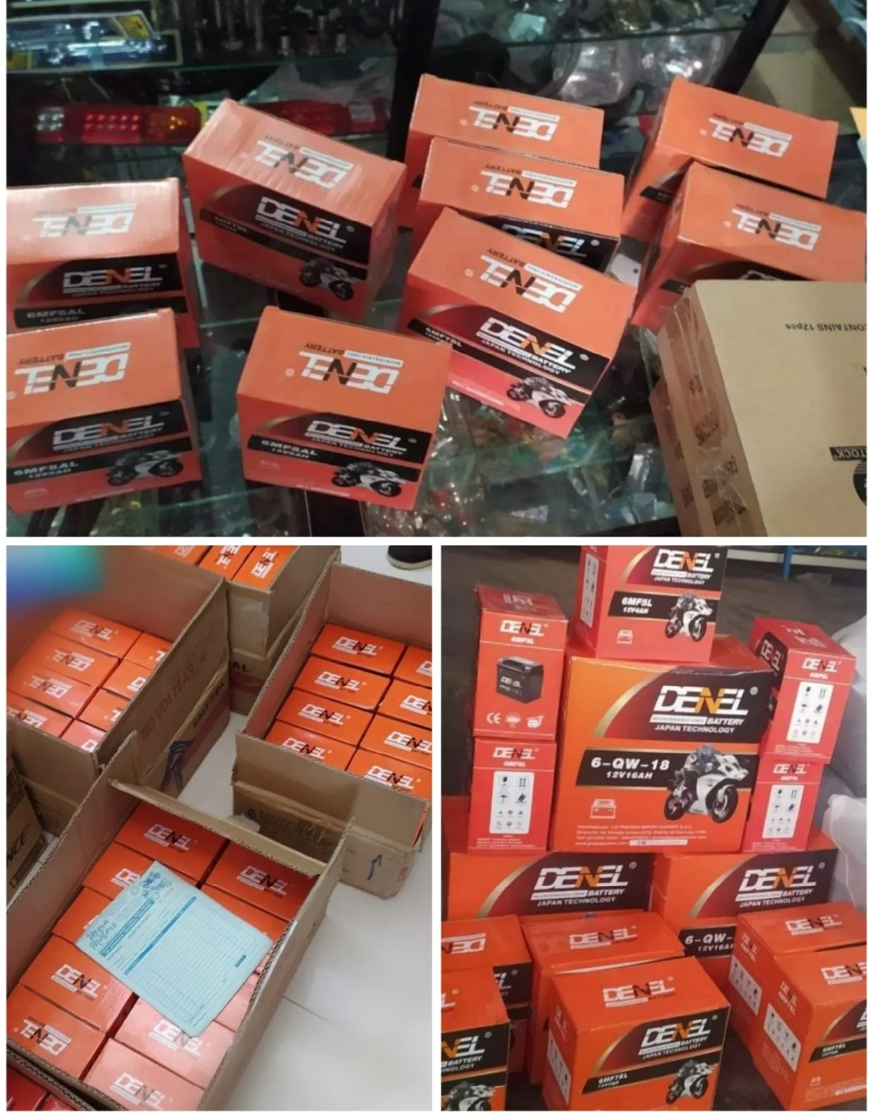 12v Liyang Safe Easy Use 6mf5l High Utilization Battery For Motorcycle ...