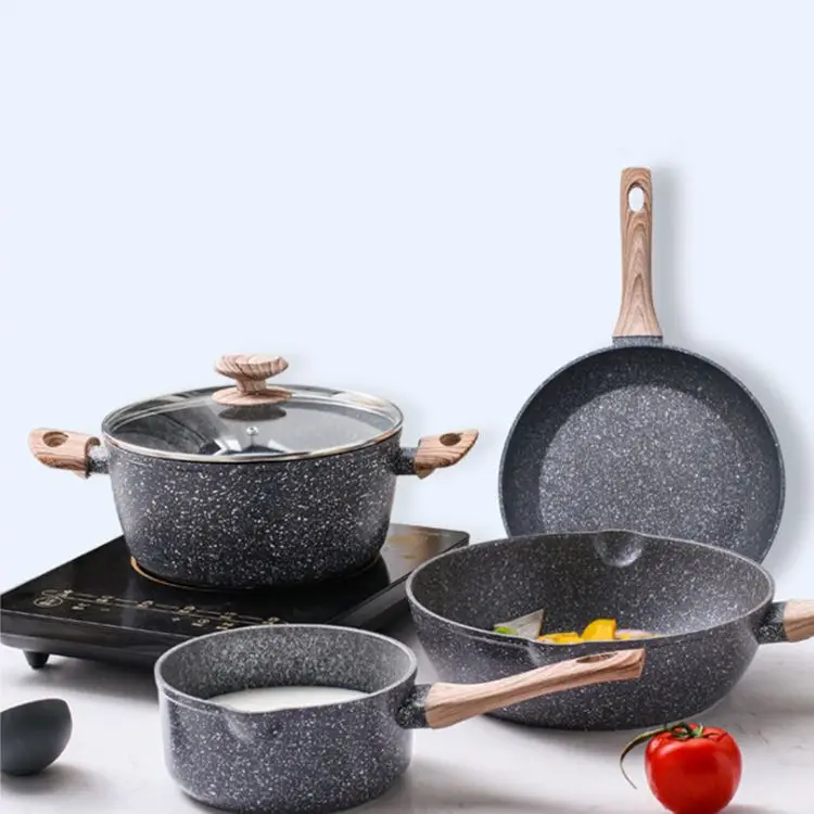 aluminum non stick cookware set