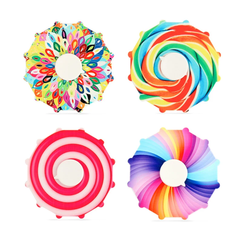 New Style Running Animation Dynamic Fidger Spiner Toys Cartoon Character Figet Stress Hand Fidget Spinner