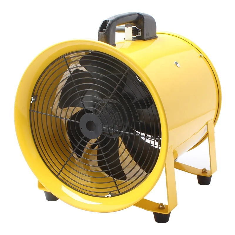 Portable Fan 8 inch 200mm 220V 2700Rpm Out Rotor Axial Portable Fan Blower