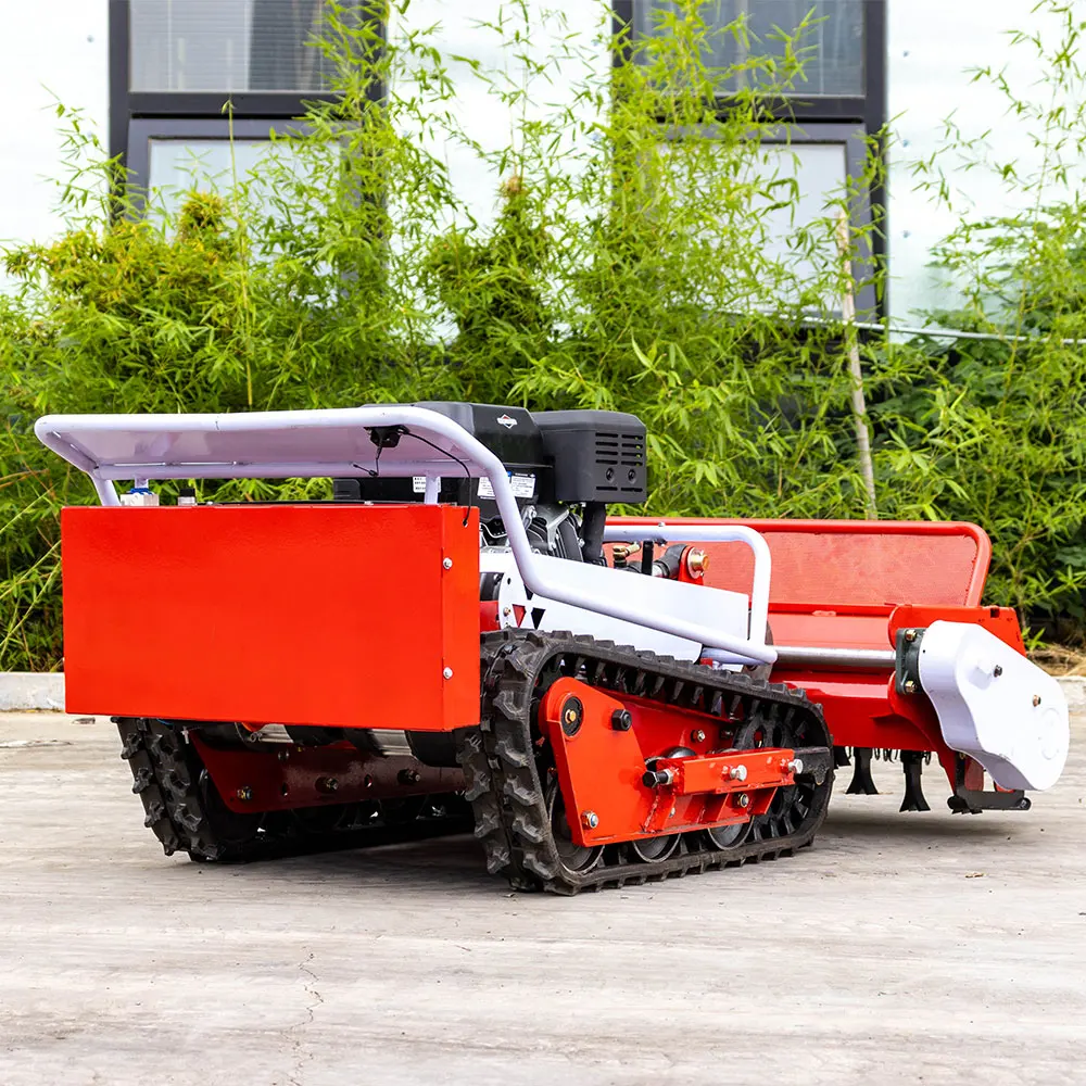 Diesel Engine Remote Control Multifunction Crawler Machine with Mower Forestry Mulcher
