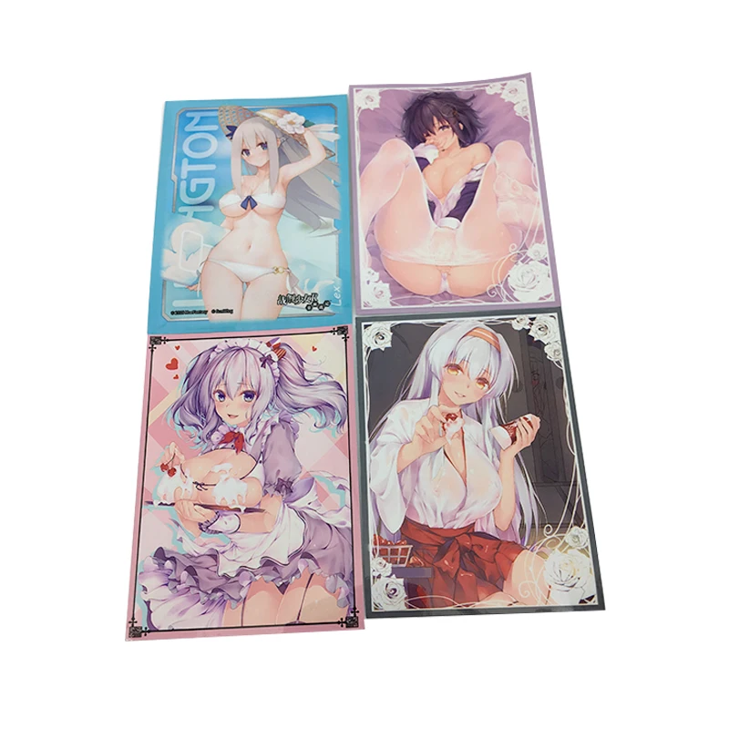 Design Printing Sexy Girl Card Sleeves Trading Card Sleeves Art Card Sleeve  Yugioh Board Game