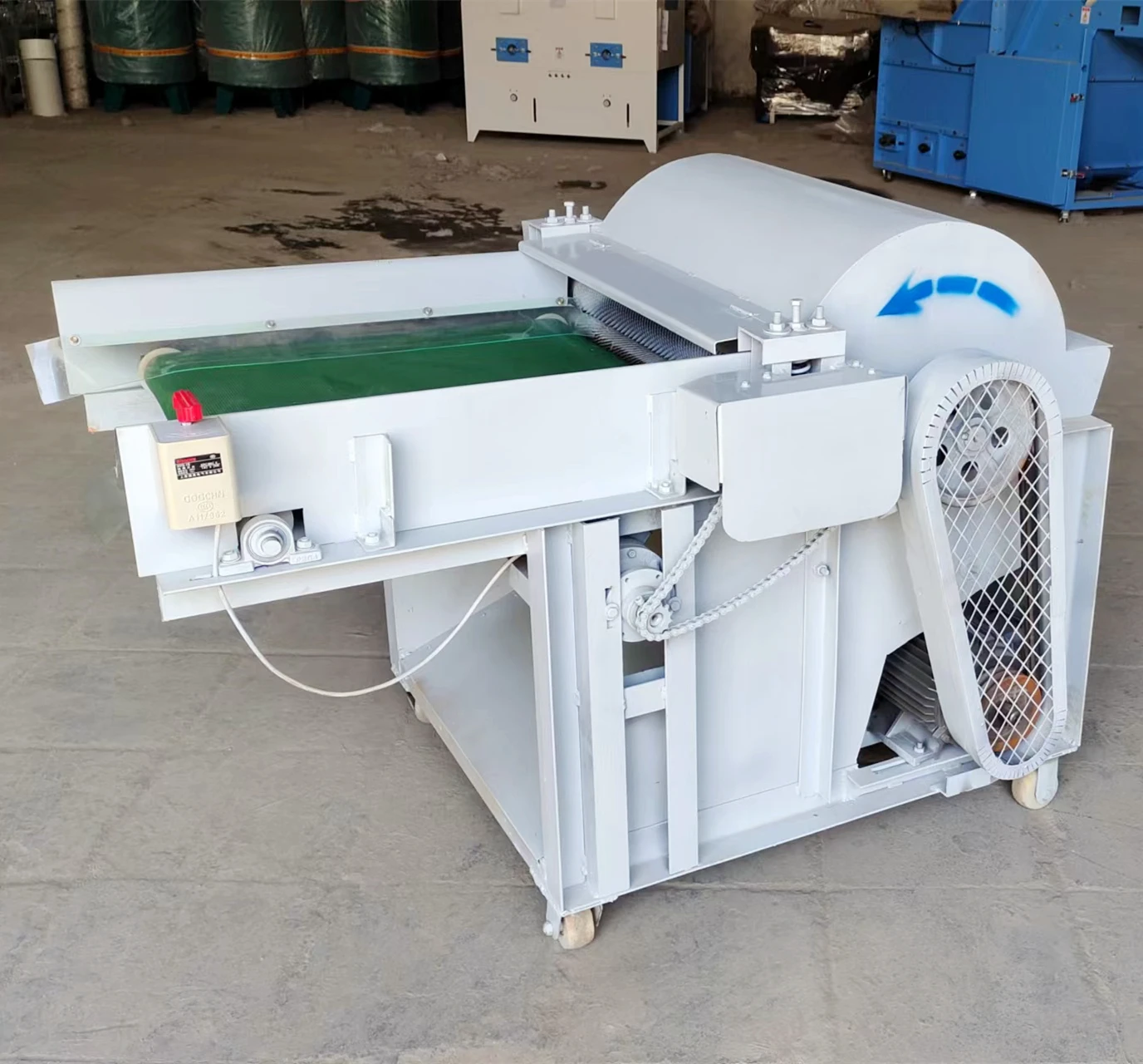Waste Fiber Textile Shredder Cloth Recycling Shredding Machine Old Clothes Fabric Crushing Machine