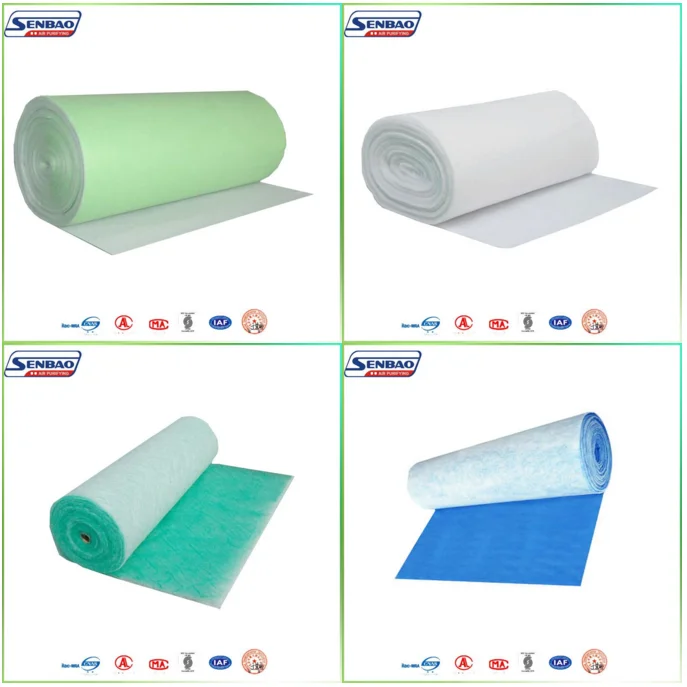 Air Filters Customized Size Filters Media Roll Ventilation System Set for Helping Reduce Dust and Purifying Air