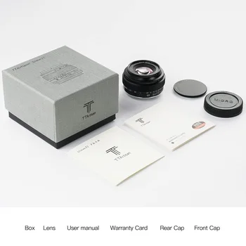 TTArtisan 50mm F2 Full Frame Mirrorless Camera Lens MF Large Aperture Standard Focal Length for E/X/M43/EOS-M/RF/Z/L Mount detail image