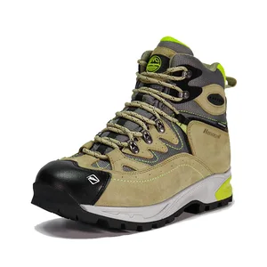 Hanagal Custom Wholesale Wear Resistance Shock Absorption Leather Anti-puncture Anti-smashing Hiking Boots