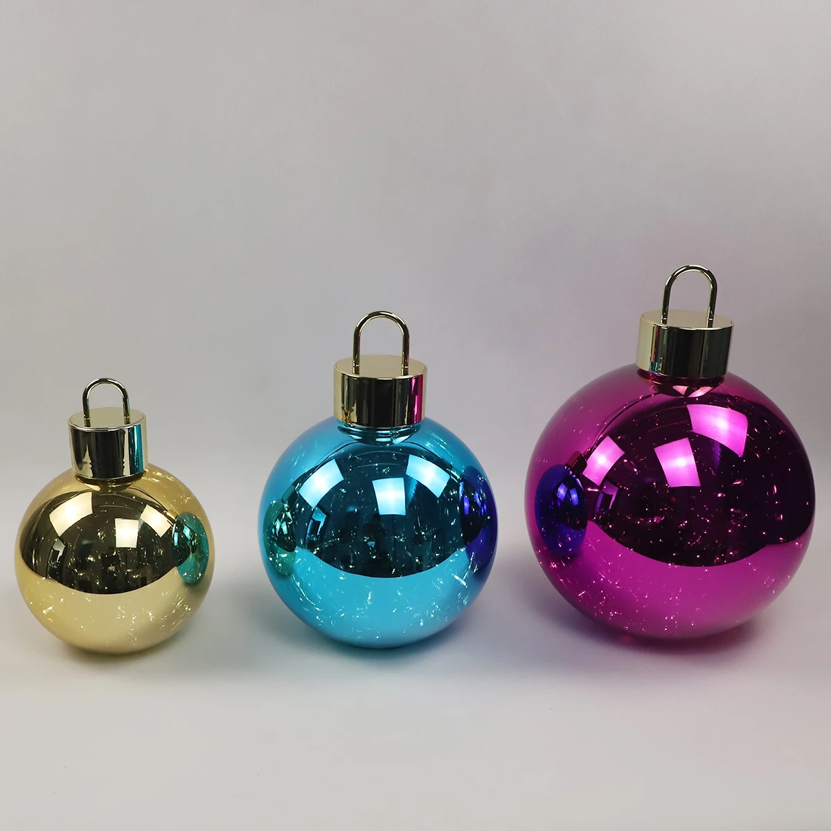 wholesale glass xmas ball ornaments decorating christmas big balls decorative lighted christmas decorations