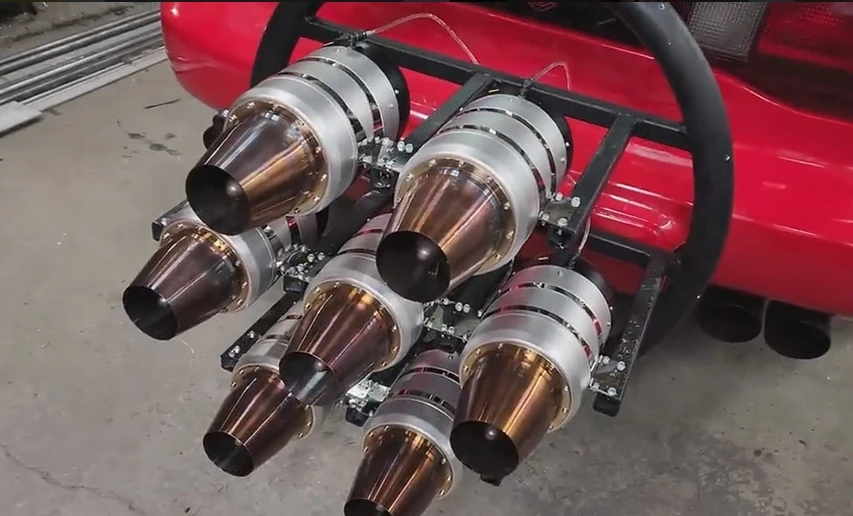 Jetcat Engine High Thrust Turbojet Engine Jetcat P1000-PRO for RC Aircraft - Reliable ...