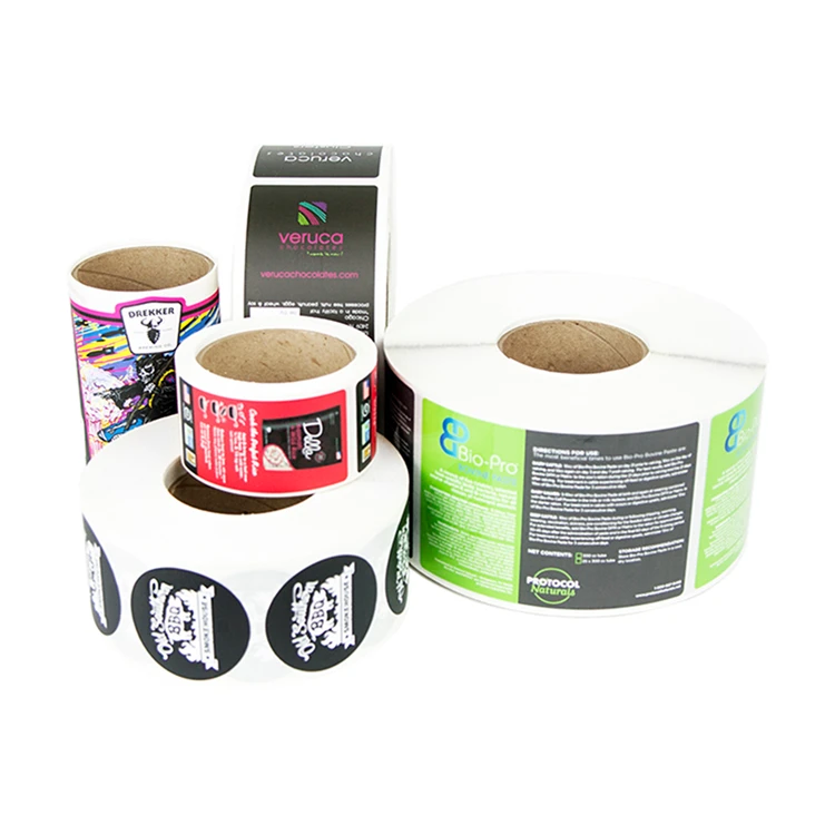 Custom Waterproof PVC Sticker Roll Die Cut Printing Label Vinyl Sticker