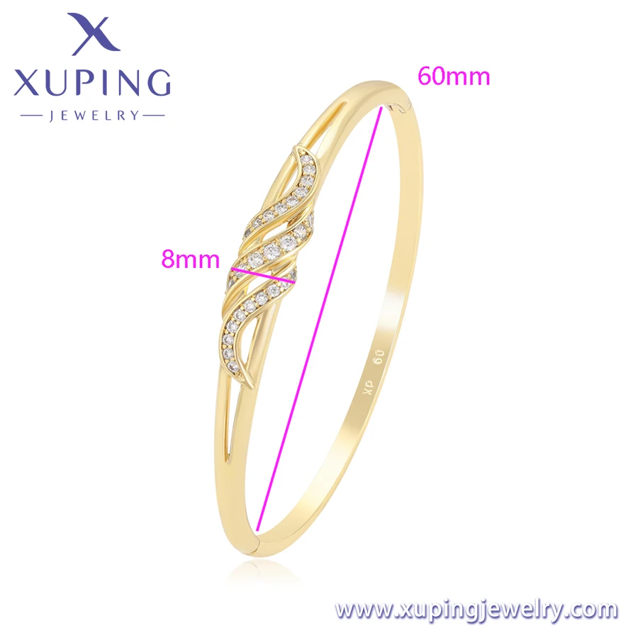 X000998623 XUPING Jewelry Bangles Synthetic Cubic Zirconia
