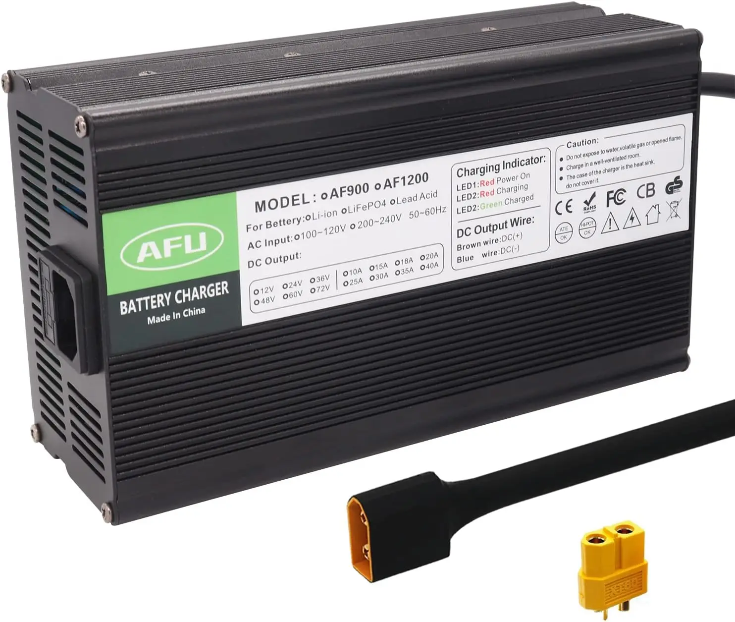 14S LiPo NCM LFP LiFePO4 LiFe LiTo Li-ion Battery Charger E
