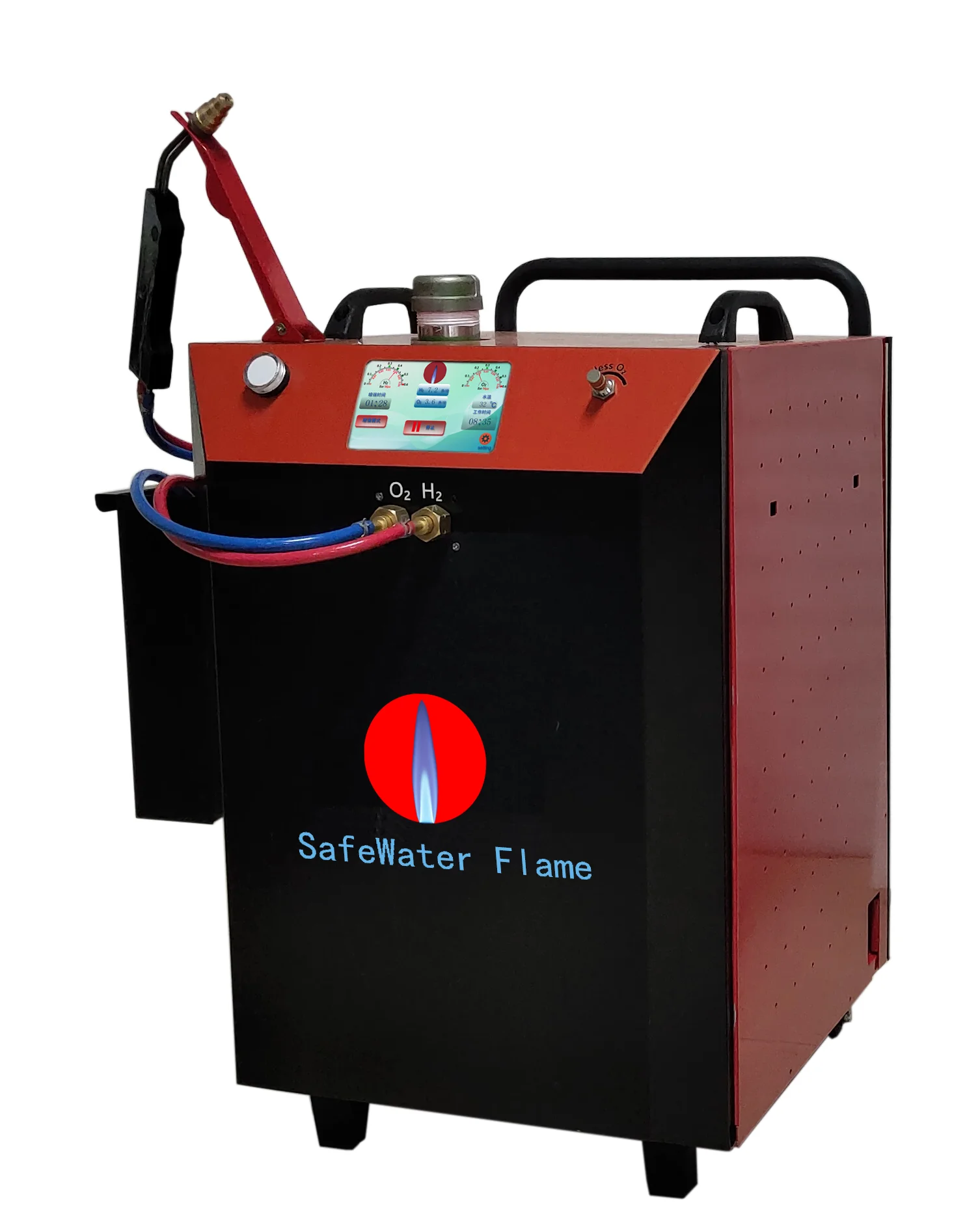 Hydrogen Flame Welding Torch Oxyhydrogen Welder for Air Conditioning Compressor Copper Tube Brazing