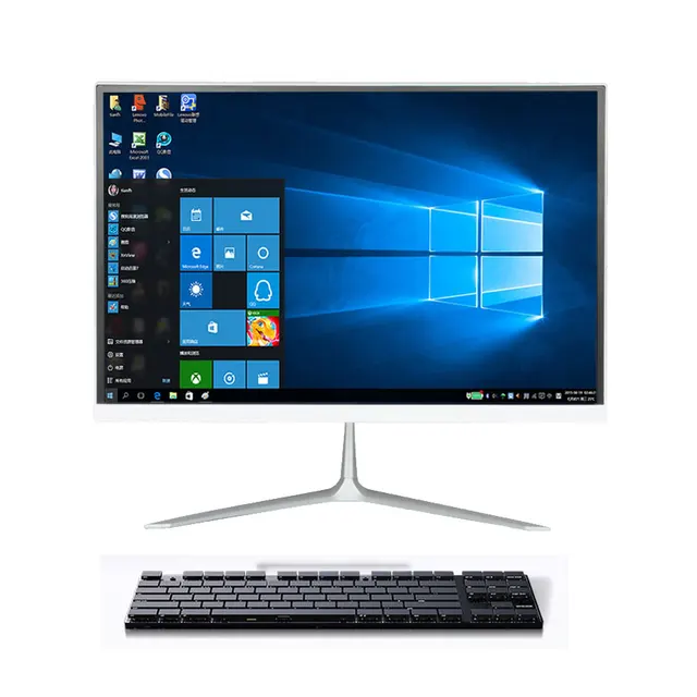 All in one machine 19" 18.5" AIO 2th 3th 4th 5th I3 I5 core processor desktop pc computor factory direct supply gaming computer