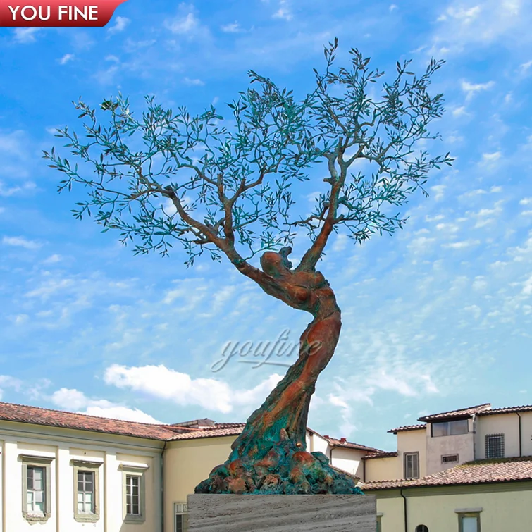 Tree Poetry Faccia D'Albero Decorativa Per Esterno | Mangiatoia Per Uccelli In Poliresina | Arte Da Giardino Resistente Al Gelo | Dipinta A Mano